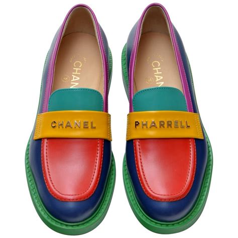 chanel pharrell loafers